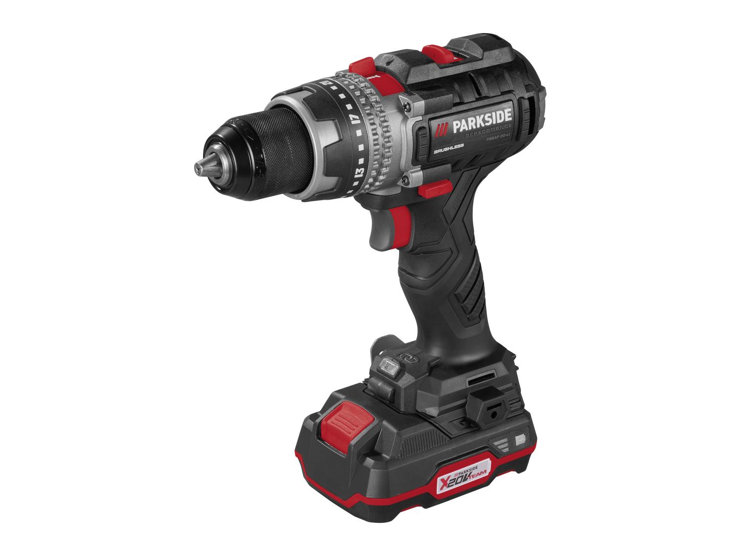 Set perceuse-visseuse sans fil PBSAP 20-Li A1 + batterie + chargeur, 20 V - Image 7