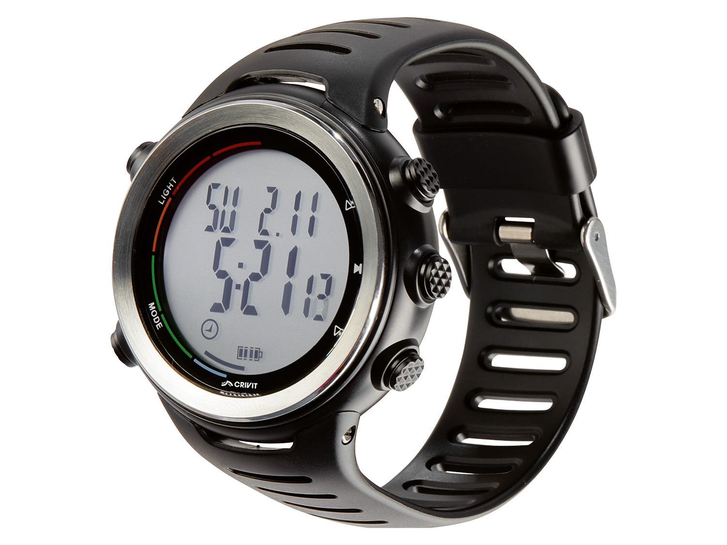 Montre cardiofréquencemètre avec podomètre